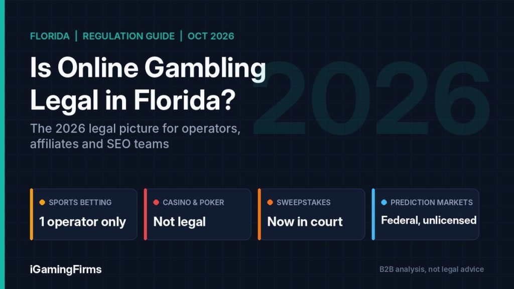Is Online Gambling Legal in Florida? The 2026 Legal Picture โ featured image