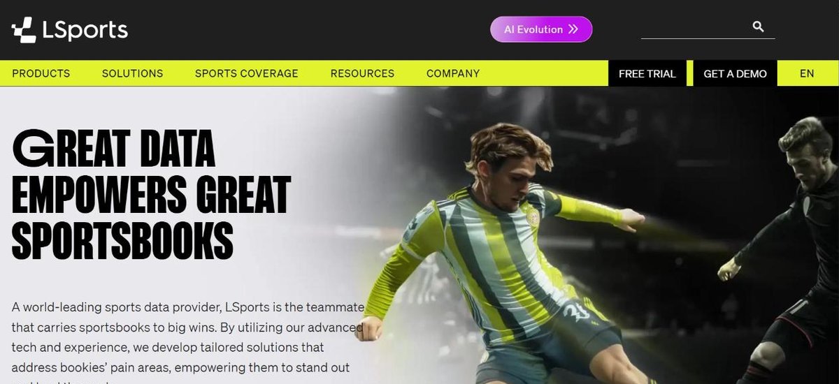 LSports odds API homepage