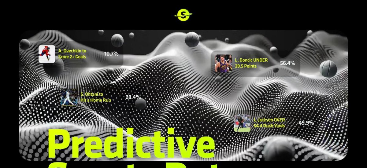 Swish Analytics homepage for player props and same-game parlay pricing